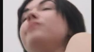 Girl Shits in a Wet Place