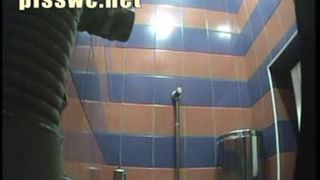 Girl in green bikini taking a shit