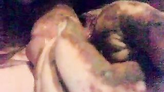 Sucking dick with shit