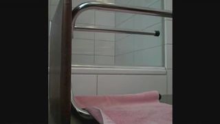 Creamy shit on his face