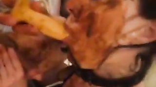 Nasty Whores Turn Brown