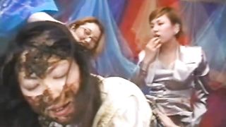 Anna is full of puke shit and piss