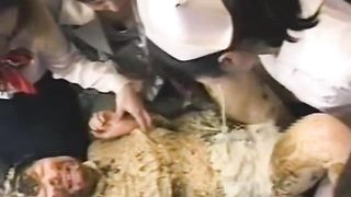 Anna is full of puke shit and piss