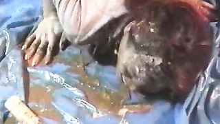 Slut that loves shit and puke 3