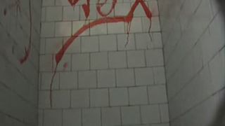 Green Bikini Whore Shits in Toilet