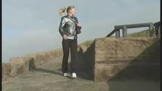 Girl Pissing Outdoors for Fun