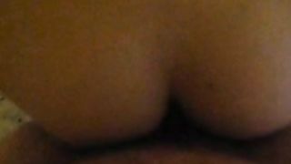 She chokes on ass juice