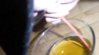 Shit piss enema
