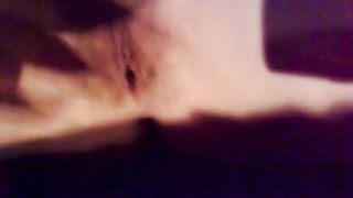 Piece of shit in her pussy