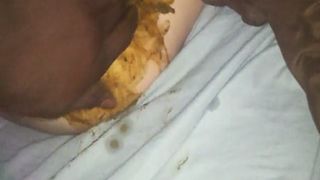 Scat while sleeping