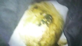 Scat while sleeping