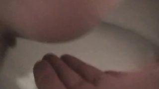 Shit on my husbands hand