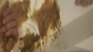 Liquid poop on my wife