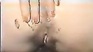 Vintage video of a girl farting