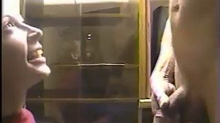 Amateur piss drinker