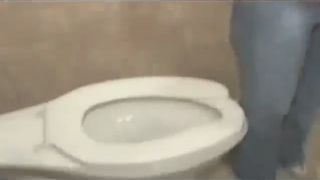 Big shit from a blonde girl