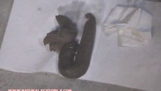 Compilation of the same girl pooping