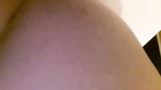 Fart on plastic chair