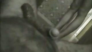 Skinnny girl pooping