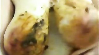 Fucking a shit pig mix