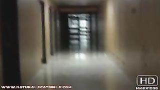 Mix of girls pooping