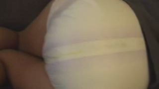Compilation of adults pooping in diapers