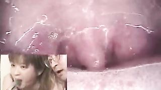 Video camera in her ass