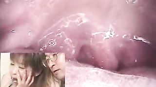 Video camera in her ass