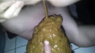 Diarheea on his face