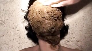 Shit on her entire face