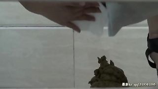 Hidden camera in chinese WC