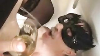 Mistress torturing her slave