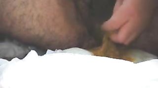 Mix of adults pooping in diapers