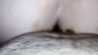 Hard fuck with black scat