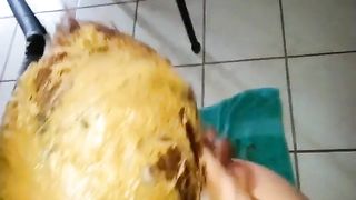 Blowjob with scat