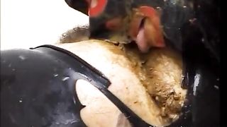 Weird scat fetish