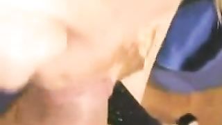 Cum on her shitty face