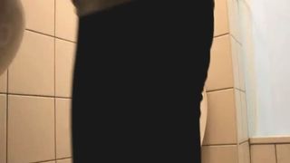 Hot brunette farting