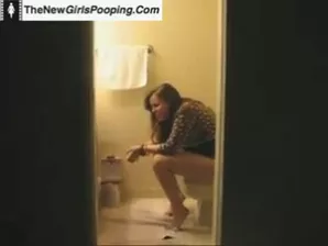 Caught pooping