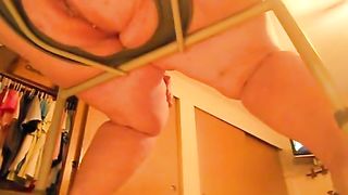 Creamy shit on his face