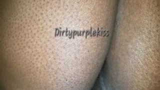 Black girl farting and shitting