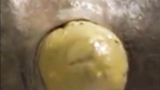 Black girl shitting in her panties