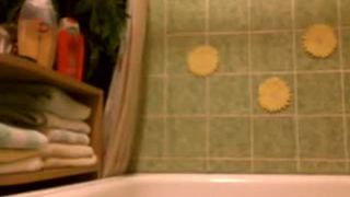 Peeing amateur wife slowly