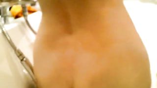 Injected her ass with milk