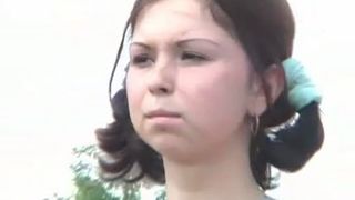 18 year old peeing outdoor