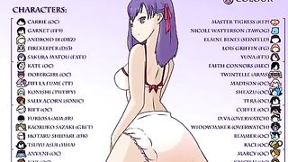320px x 180px - Girls from anime farting and pooping.
