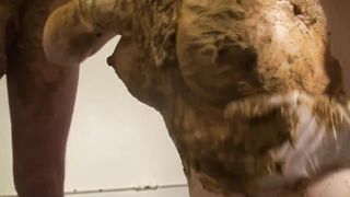 Scat titty fuck