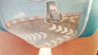 18 year old shitting in diapers