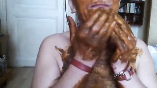 Shit covered wife in hardcore scene