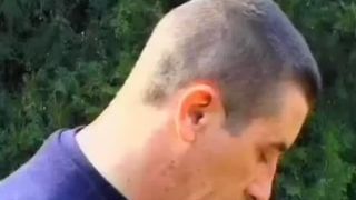 Fucking a scat slut outdoor